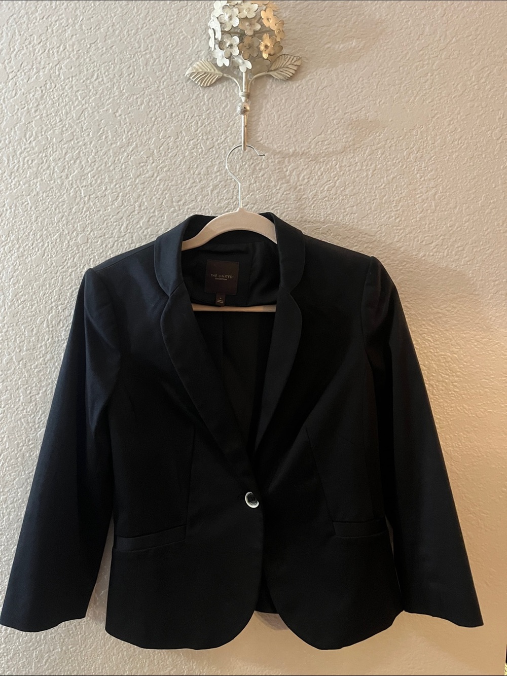 The Limited Black Women's Single-Button Blazer